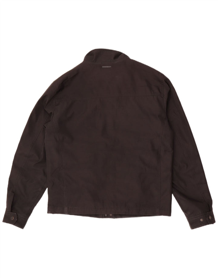 Michael Kors Veste utilitaire pour homme UK 38 Medium Noir Polyester