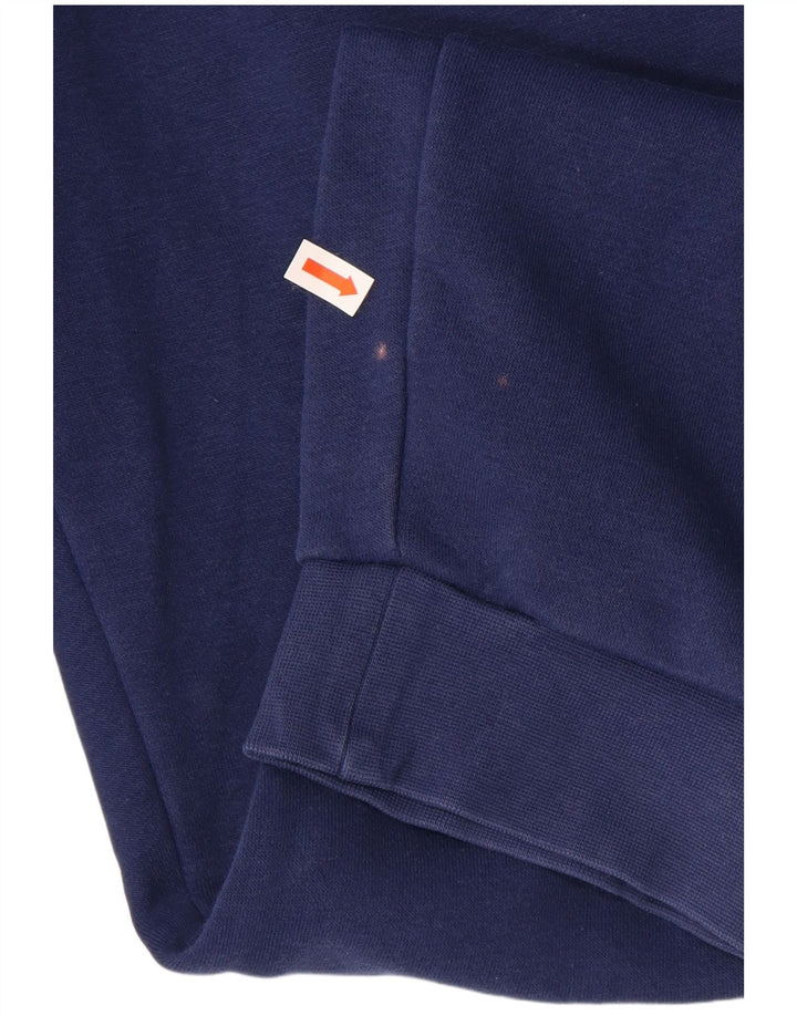 Adidas Pantalon de survêtement pour homme en coton bleu marine moyen