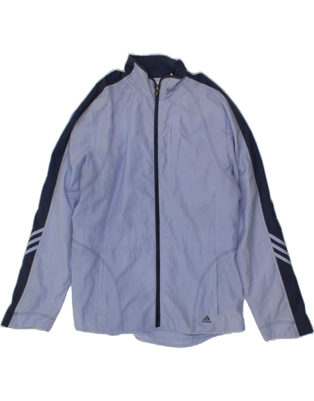ADIDAS Womens Tracksuit Top Jacket UK 16 Large Purple Polyester Vintage Adidas and Second-Hand Adidas from Messina Hembry 