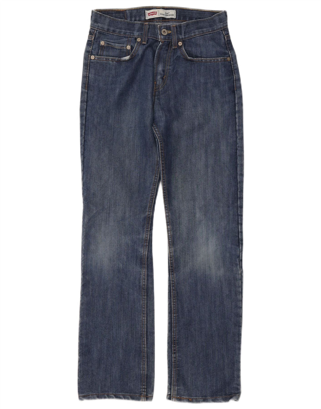LEVI'S Jean slim droit fille 514 15-16 ans W26 L28 Bleu coton