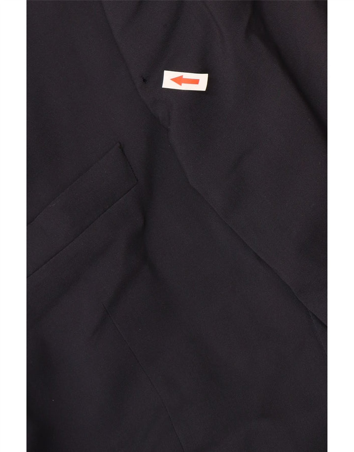 Brooks Brothers Veste blazer à 2 boutons pour homme UK 40 Grande laine bleu marine