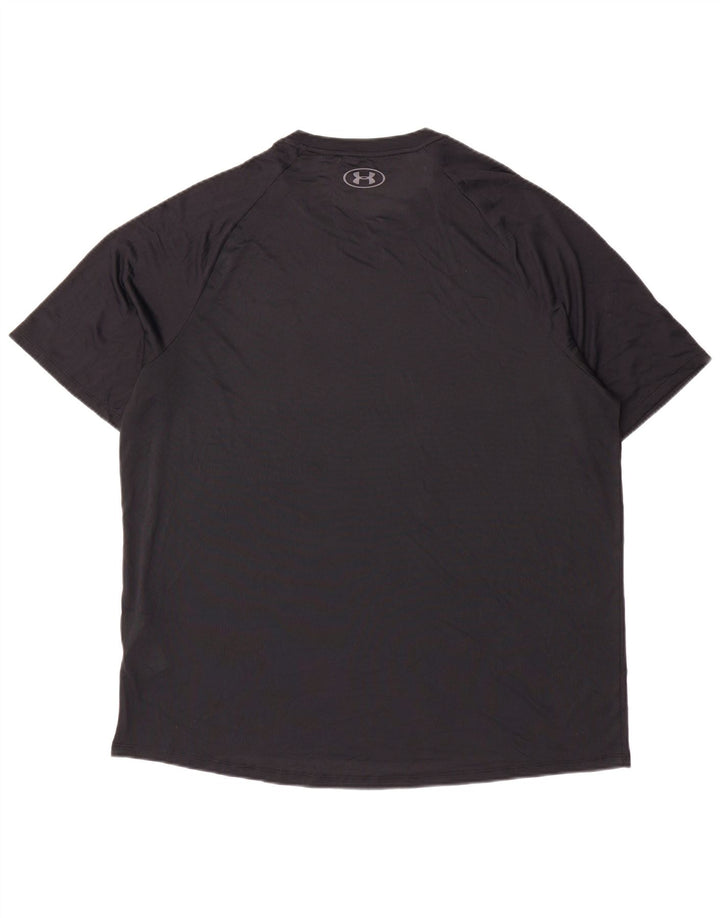 UNDER ARMOUR T-Shirt Homme Haut XL Noir Polyester