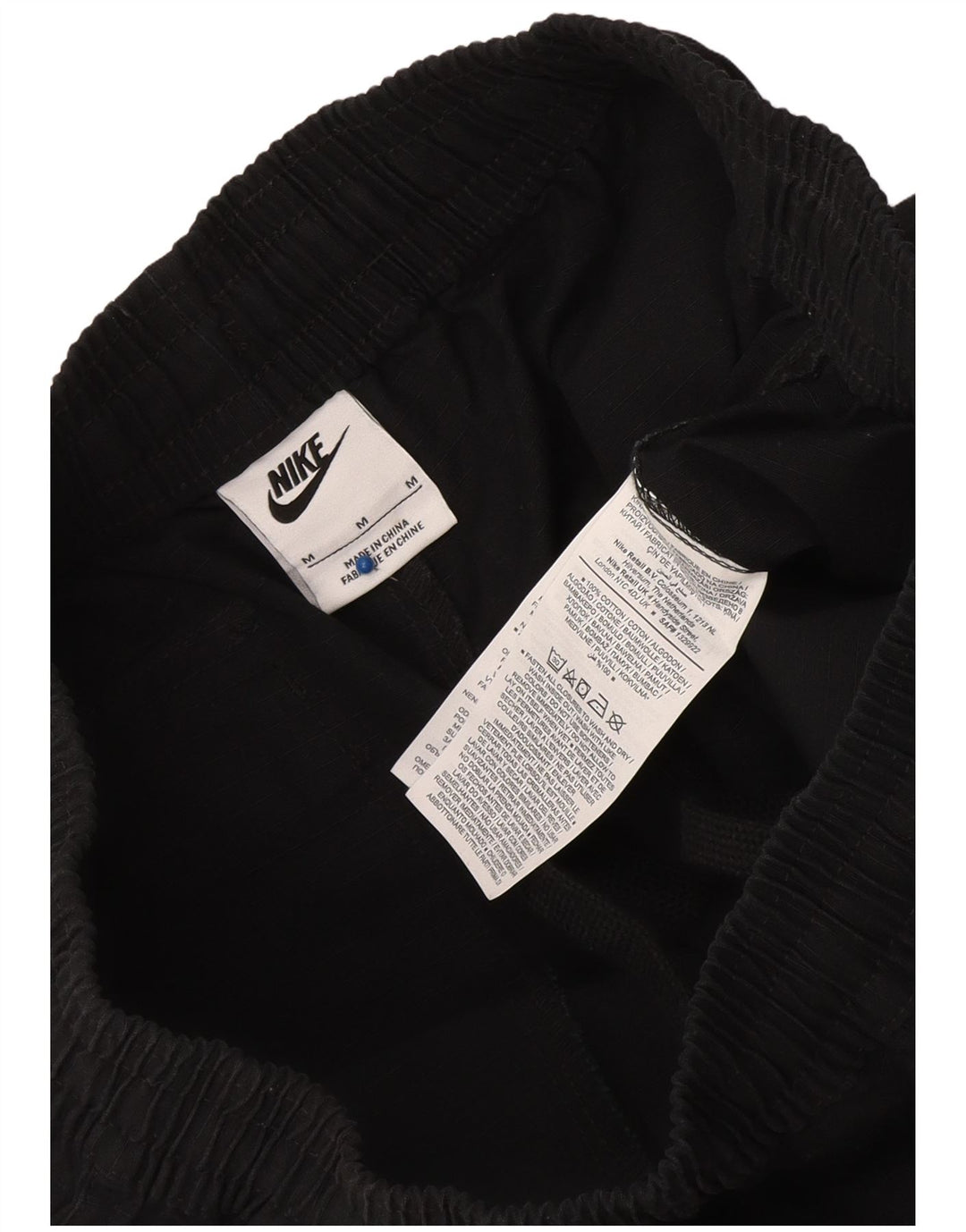 Nike Short de sport cargo pour homme en coton noir moyen