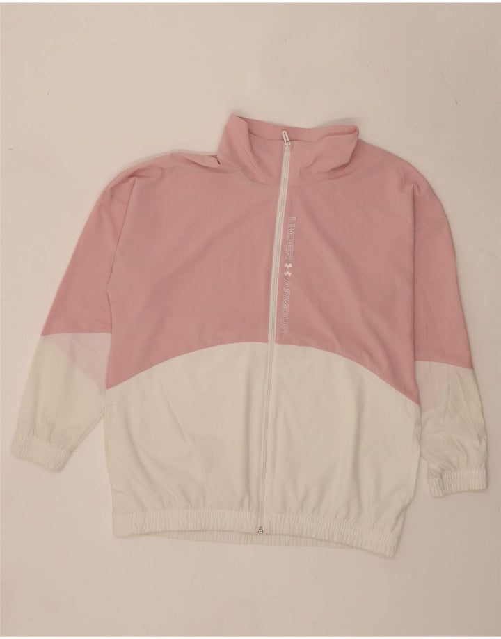 Under Armour Veste de Survêtement Graphique Homme Rose Small Colorblock