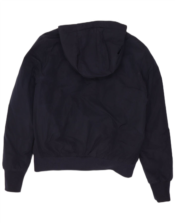 Fay Bomber à capuche fille 12-13 ans bleu marine polyester