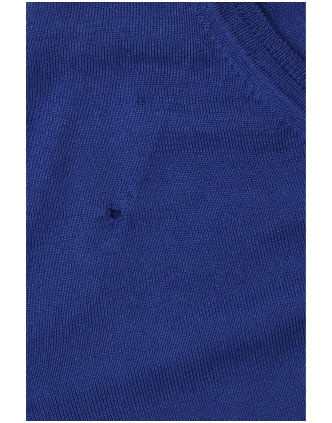 Hugo Boss Pull col V XL Bleu Laine Vierge Homme