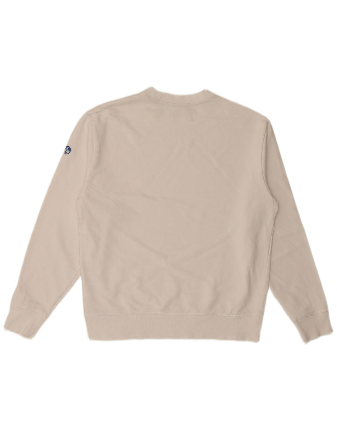 North Sails Sweat-shirt graphique pour homme Petit coton blanc