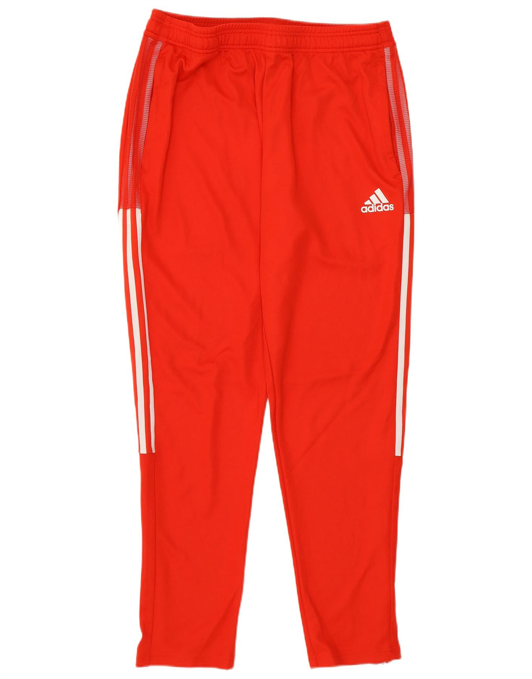 Adidas Pantalon de survêtement pour homme Large Rouge Polyester Sports