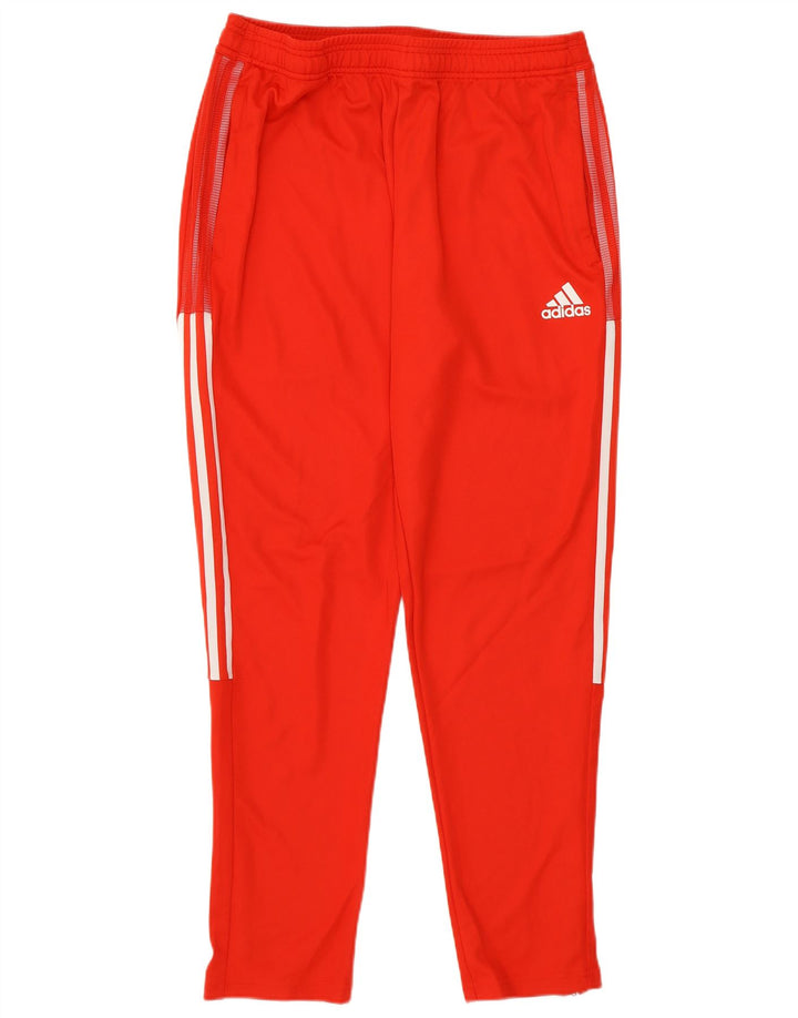 Adidas Pantalon de survêtement pour homme Large Rouge Polyester Sports