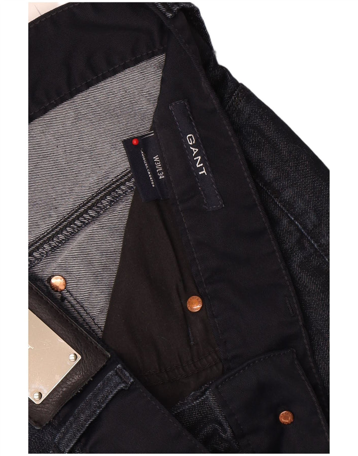 Gant Jean Slim Femme W31 L34 Bleu Marine Coton
