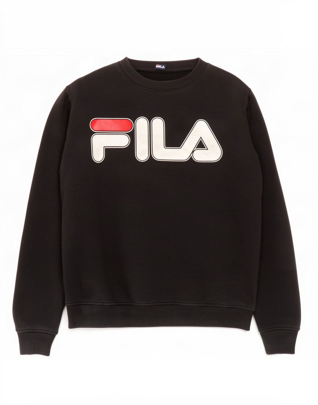 Fila Sweat-Shirt Graphique Homme Noir Moyen Polyester