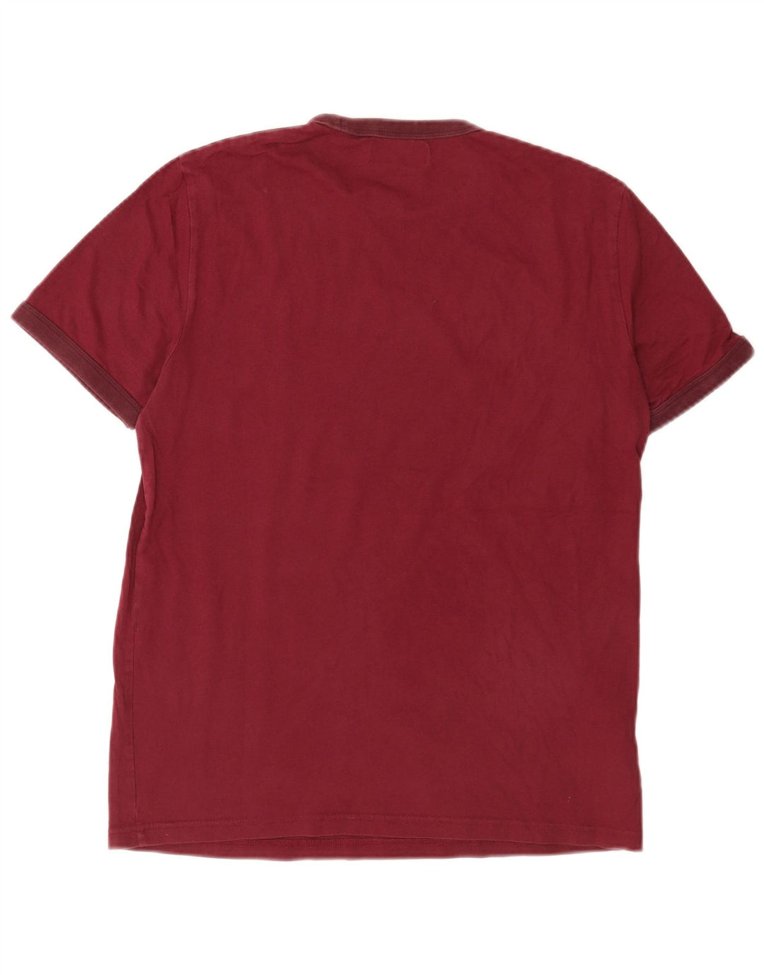 Fred Perry T-Shirt Homme Coton Bordeaux Moyen