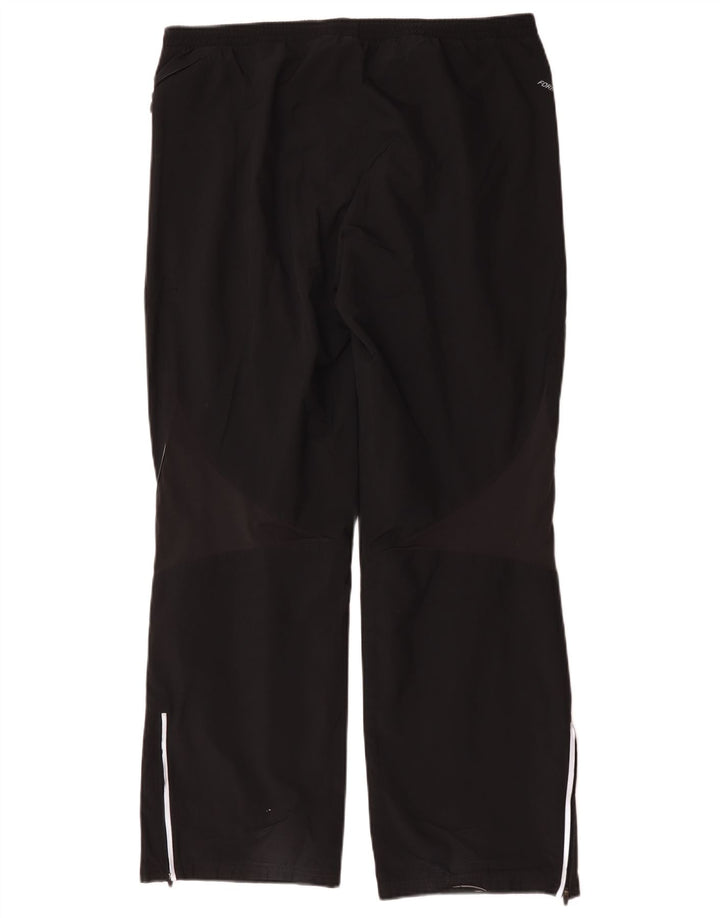 Adidas Pantalon de survêtement pour femme UK 18 XL Noir Polyester