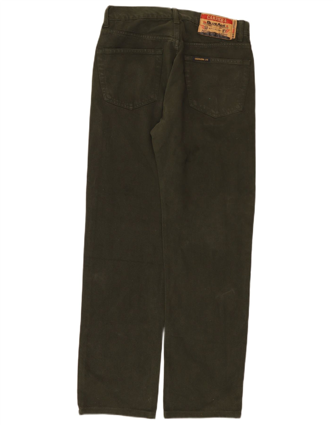 CARRERA Jean Droit Homme IT 48 Moyen W30 L31 Kaki Coton