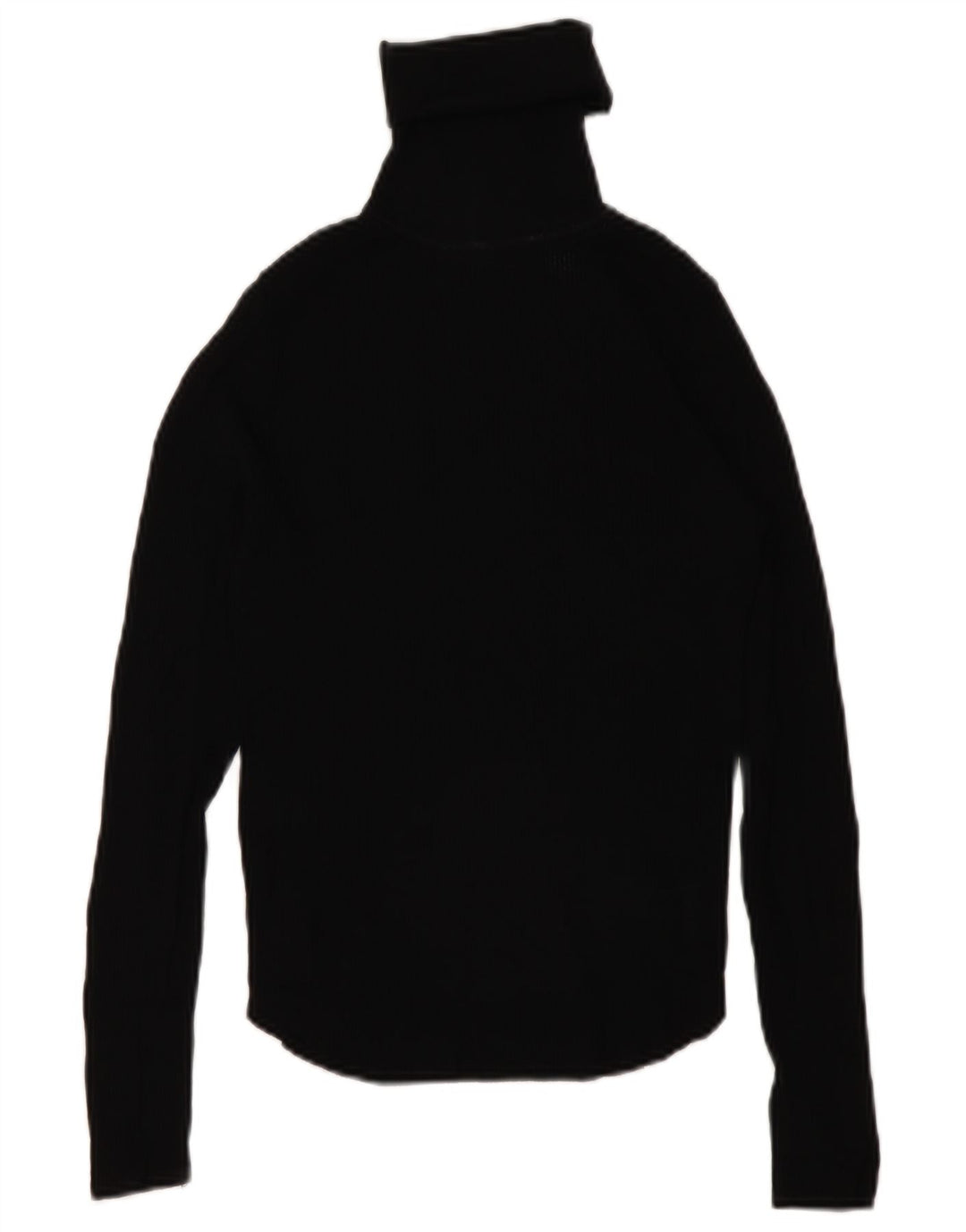 Zara Pull col roulé pour femme UK 8 Small Viscose Noir