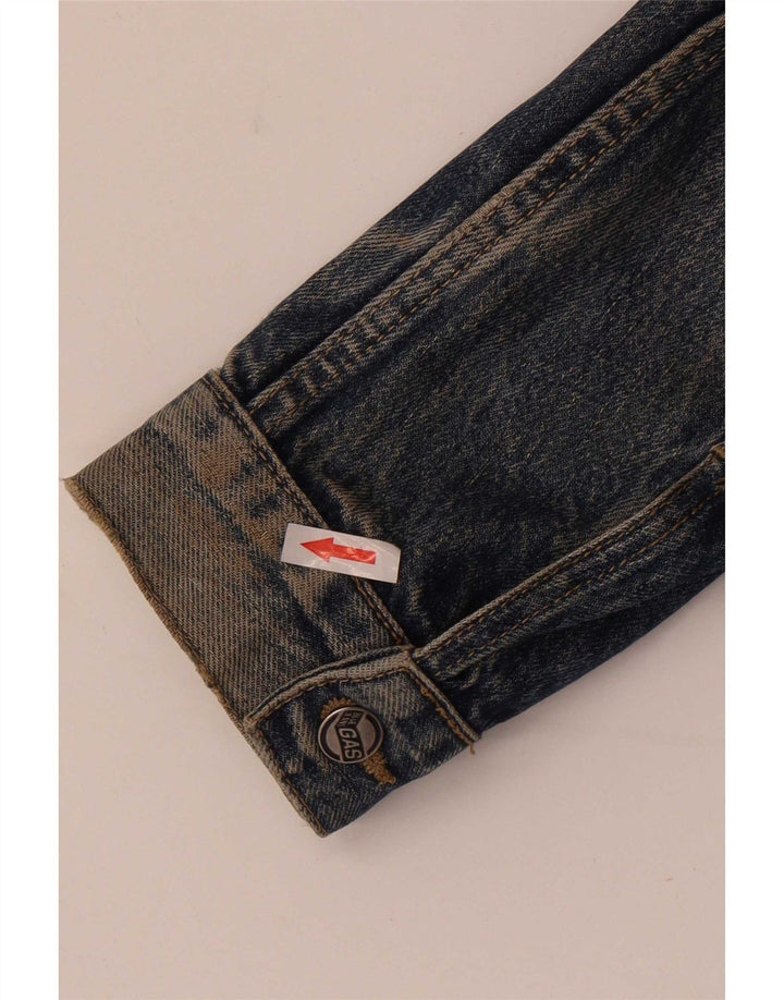 Gas Veste en jean pour homme UK 40 Grand coton bleu