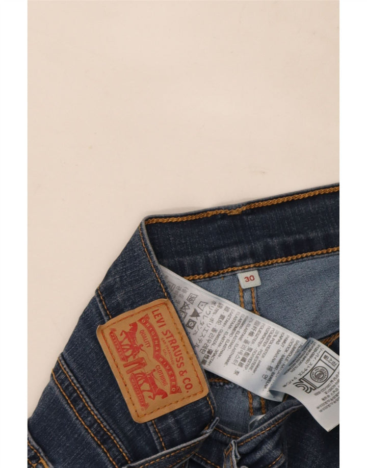 Levi's Short en Jean W30 Femme Bleu Moyen Coton