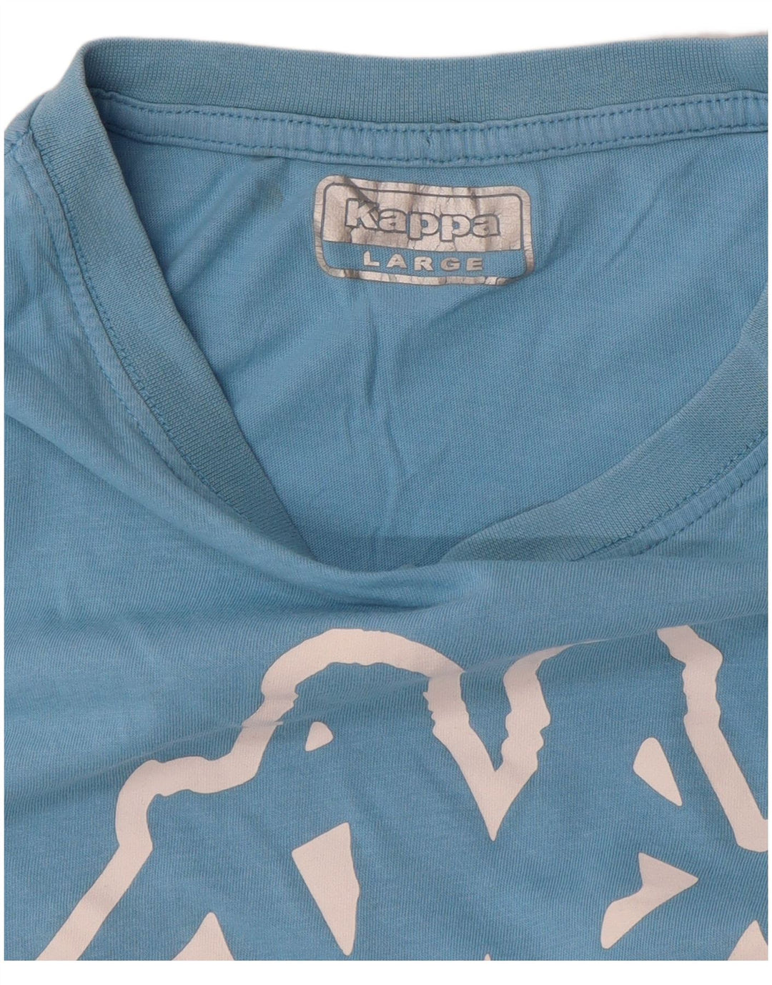 Kappa T-Shirt Graphique Homme Grand Bleu