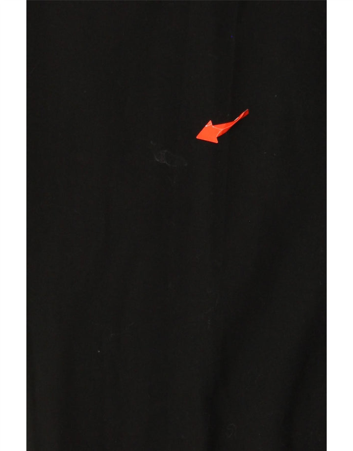 ZARA Pantalon de costume droit pour femme EU 38 Small W28 L26 Noir Polyester