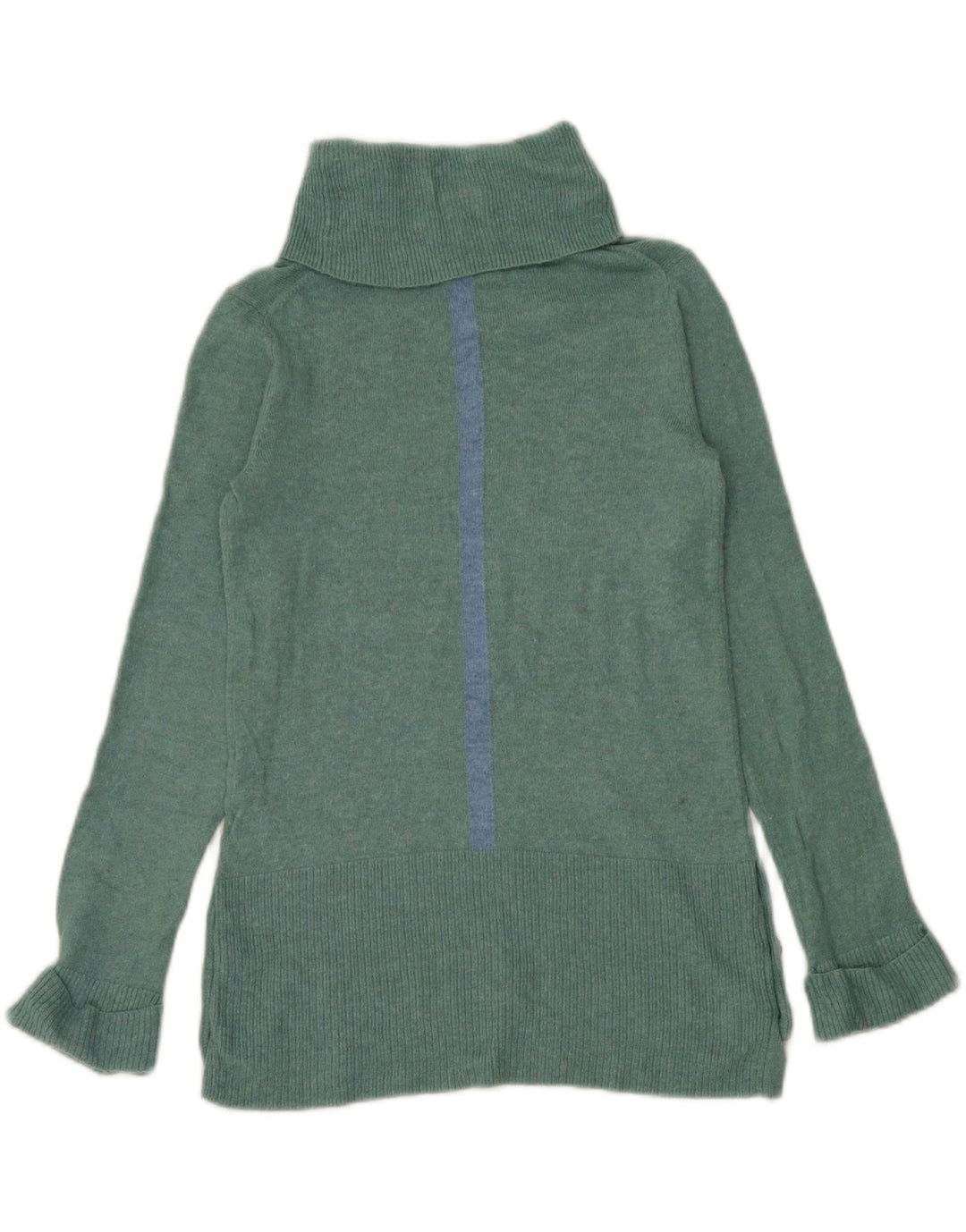 White Stuff Pull col roulé pour femme UK 8 Small Vert Nylon