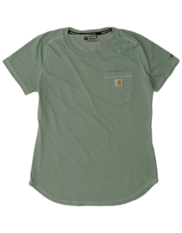 Carhartt T-shirt coupe décontractée pour femme US 4/6 Small Vert