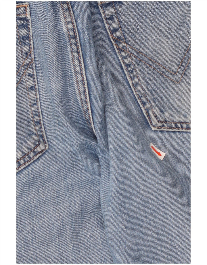 WRANGLER Jean droit coupe droite homme W32 L30 bleu coton