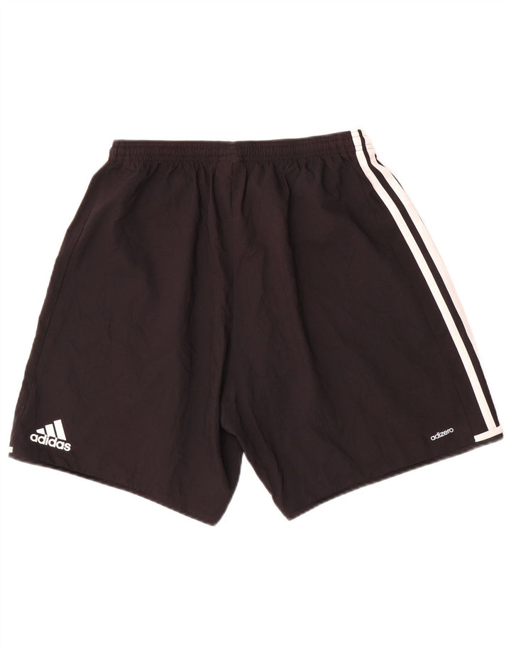 Adidas Short de sport Climalite Homme Noir Moyen Polyester