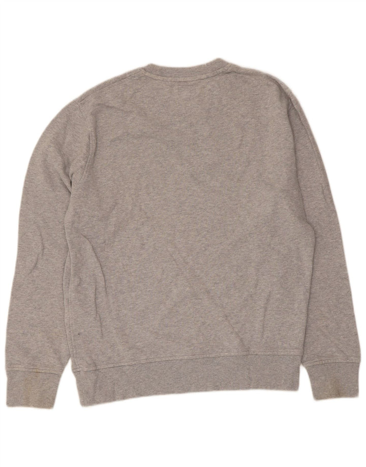 Levi's Sweatshirt Jumper Small Homme Gris Moucheté Coton