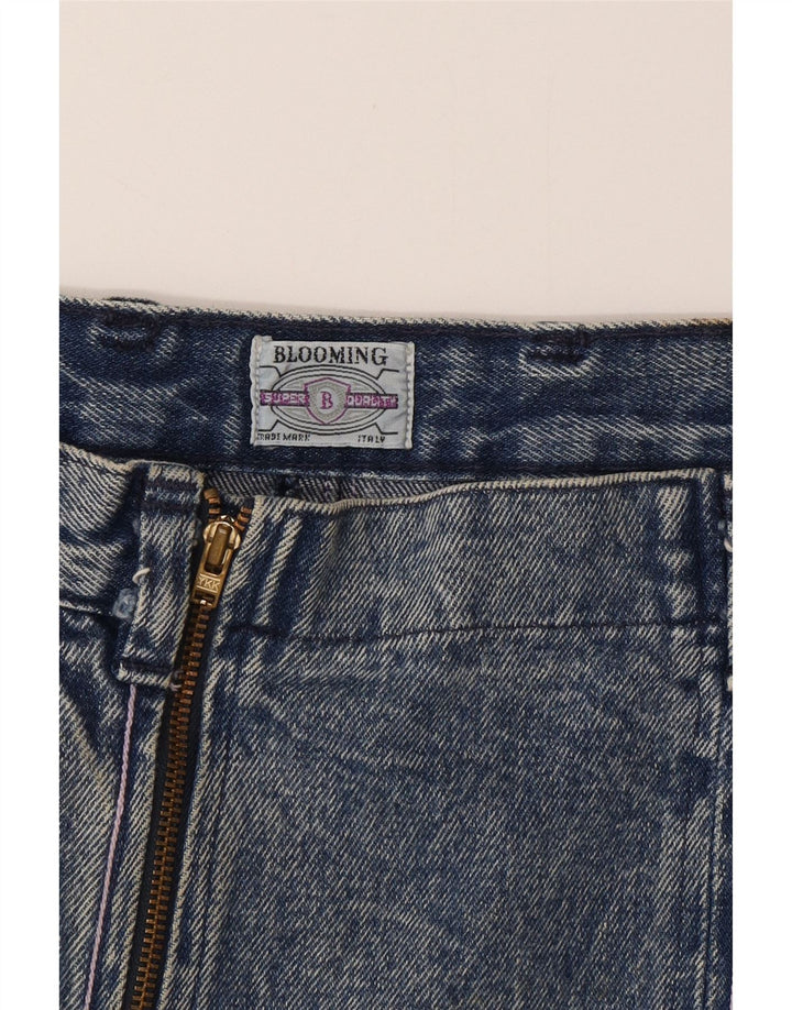 BLOOMING Jupe en Jean Femme XS W24 Bleu