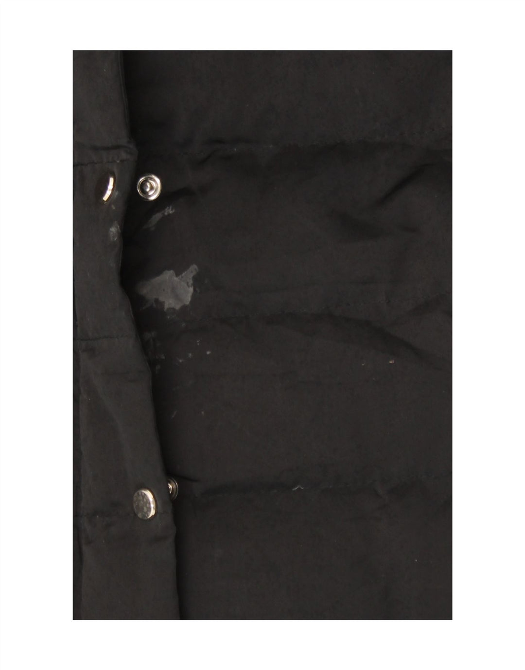 Zara Veste rembourrée pour femme UK 10 Petit nylon noir