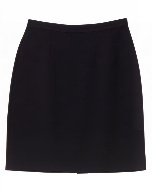 Marks & Spencer Jupe crayon St. Michael pour femme UK 10 Small W26 Bleu marine