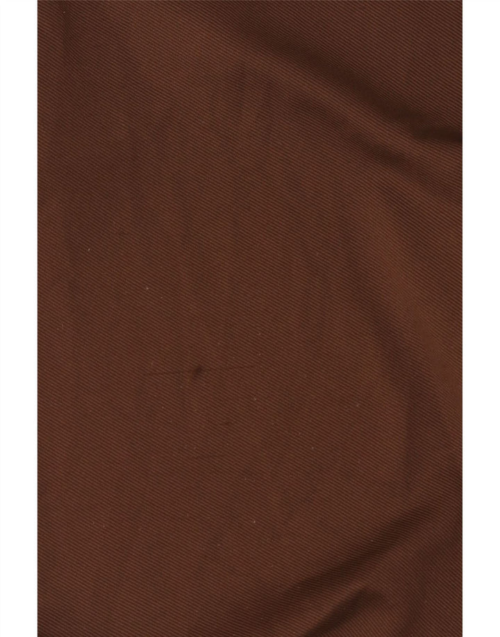 Zara Pantalon de survêtement pour femme Pantalon de jogging UK 14 Marron moyen Polyester