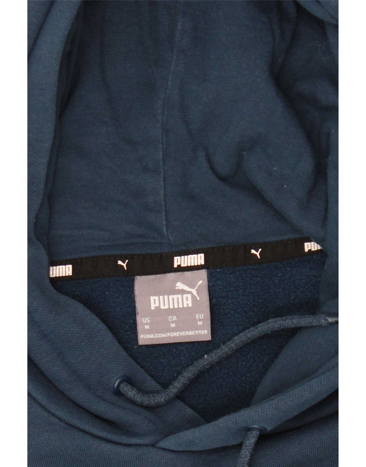 Puma Pull à Capuche Graphique Homme Bleu Moyen
