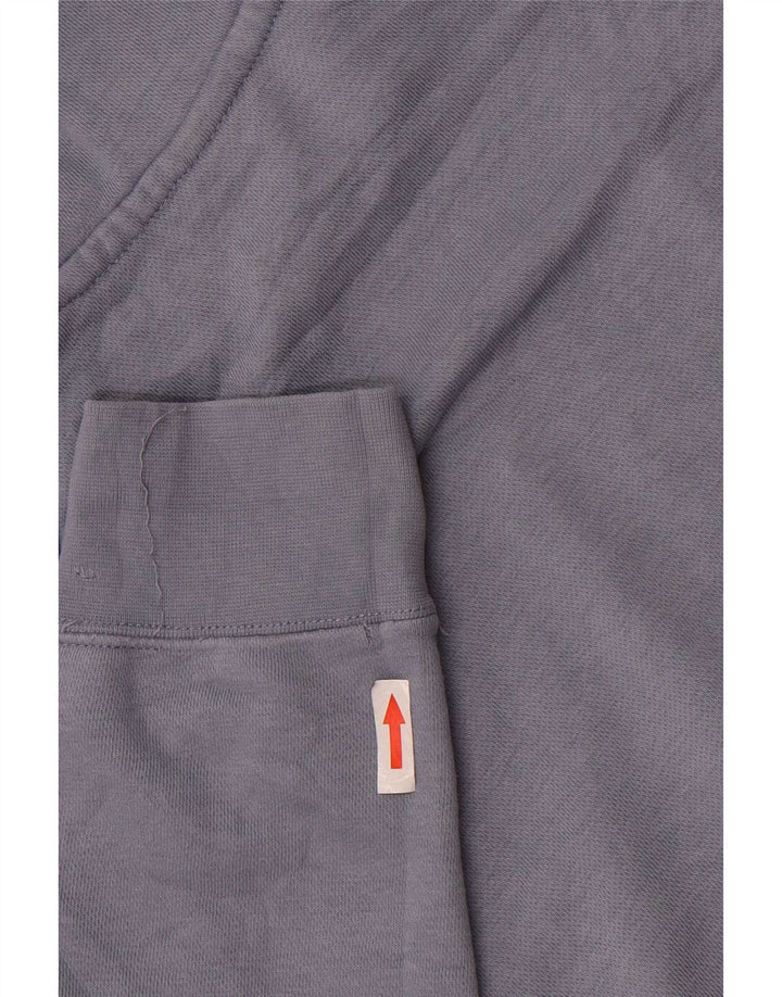 Nike Pull à capuche pour homme en coton bleu Taille L