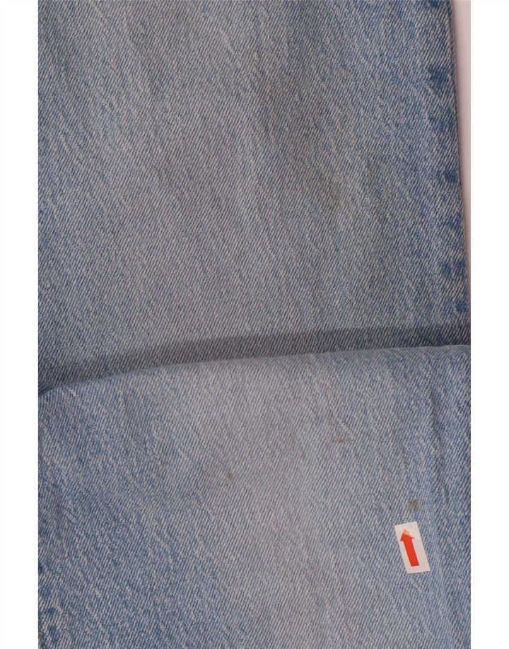 LEVI'S Jean Droit 501 Femme W27 L32 Bleu Coton