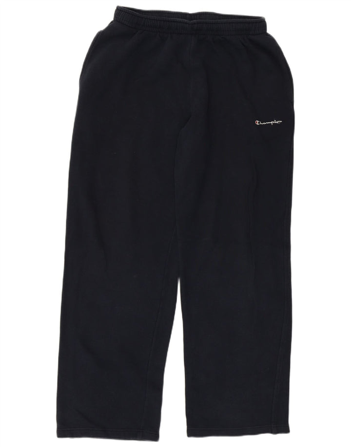 Champion Pantalon de survêtement pour femme UK 12 Bleu marine moyen