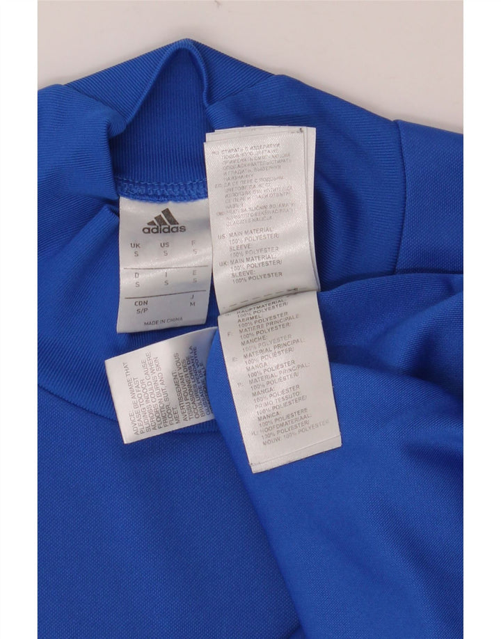 ADIDAS Haut à manches longues pour hommes Petit bleu Polyester