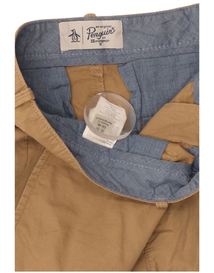 Penguin Short Chino Homme W30 Coton Beige Moyen