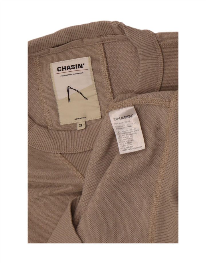 Chasin Sweat-Shirt Homme Gris XL Coton