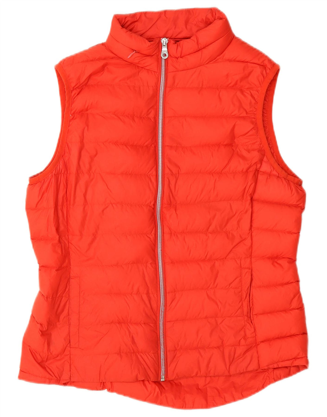 Marks & Spencer Gilet rembourré à capuche pour femme UK 12 Rouge moyen Polyamide