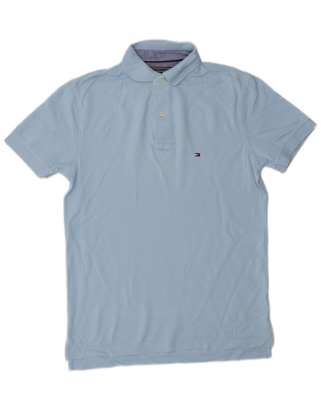 Tommy Hilfiger Polo Homme Petit Bleu Coton