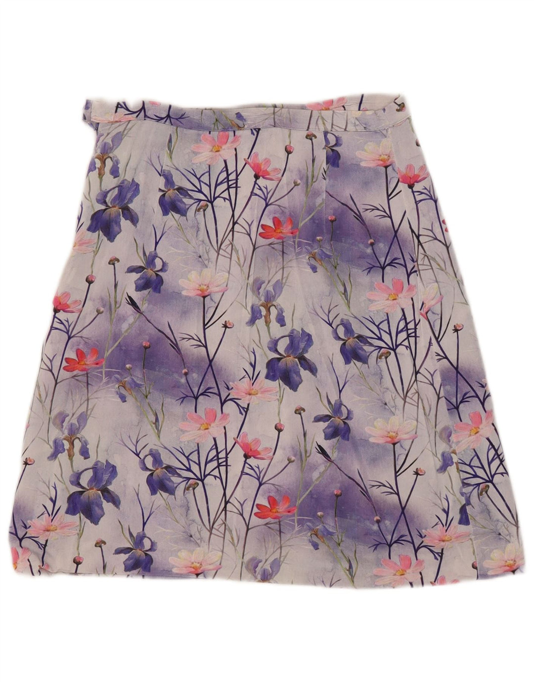 vintage Femme A-Line Jupe W30 Moyen Multicolore Floral