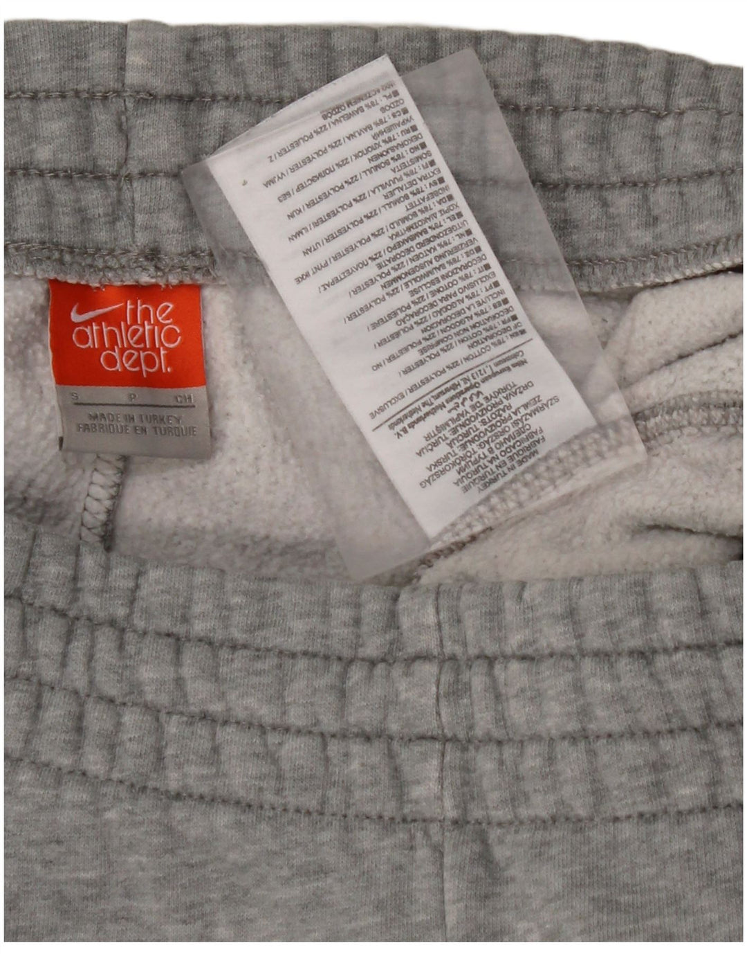 NIKE Pantalon de survêtement pour homme Pantalon de jogging Petit Gris Coton