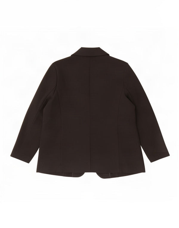 Marks & Spencer Veste Blazer Femme UK 20 2XL Noir Polyester