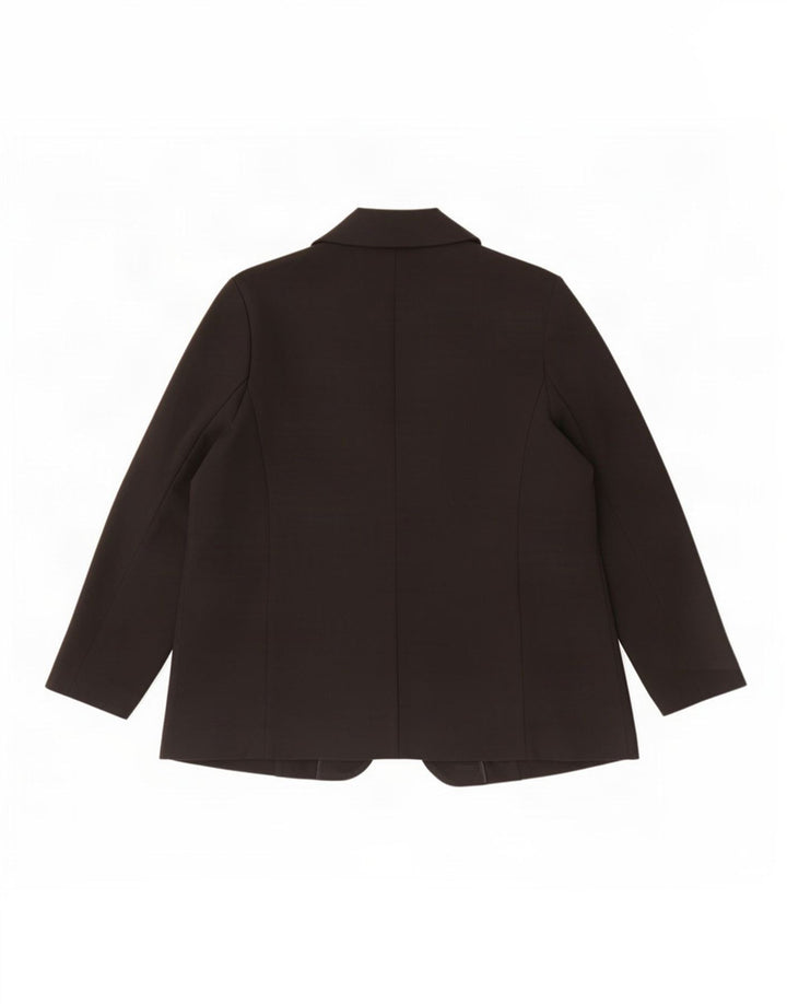 Marks & Spencer Veste Blazer Femme UK 20 2XL Noir Polyester