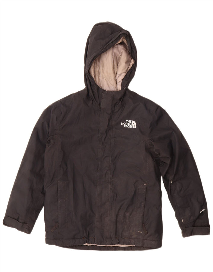 The North Face Veste matelassée à capuche pour garçons 7-8 ans Petit Noir Polyester