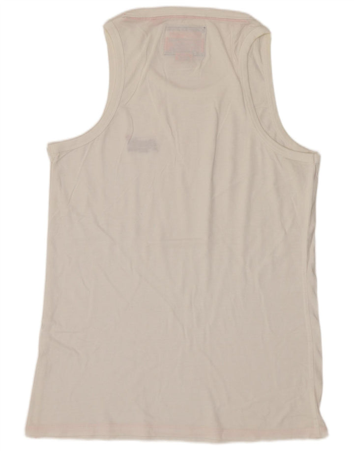SUPERDRY Débardeur Homme Petit Blanc