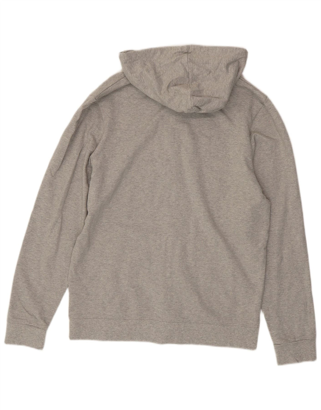 Fila Sweat à Capuche Graphique Zippé Homme Gris Moyen Moucheté Coton