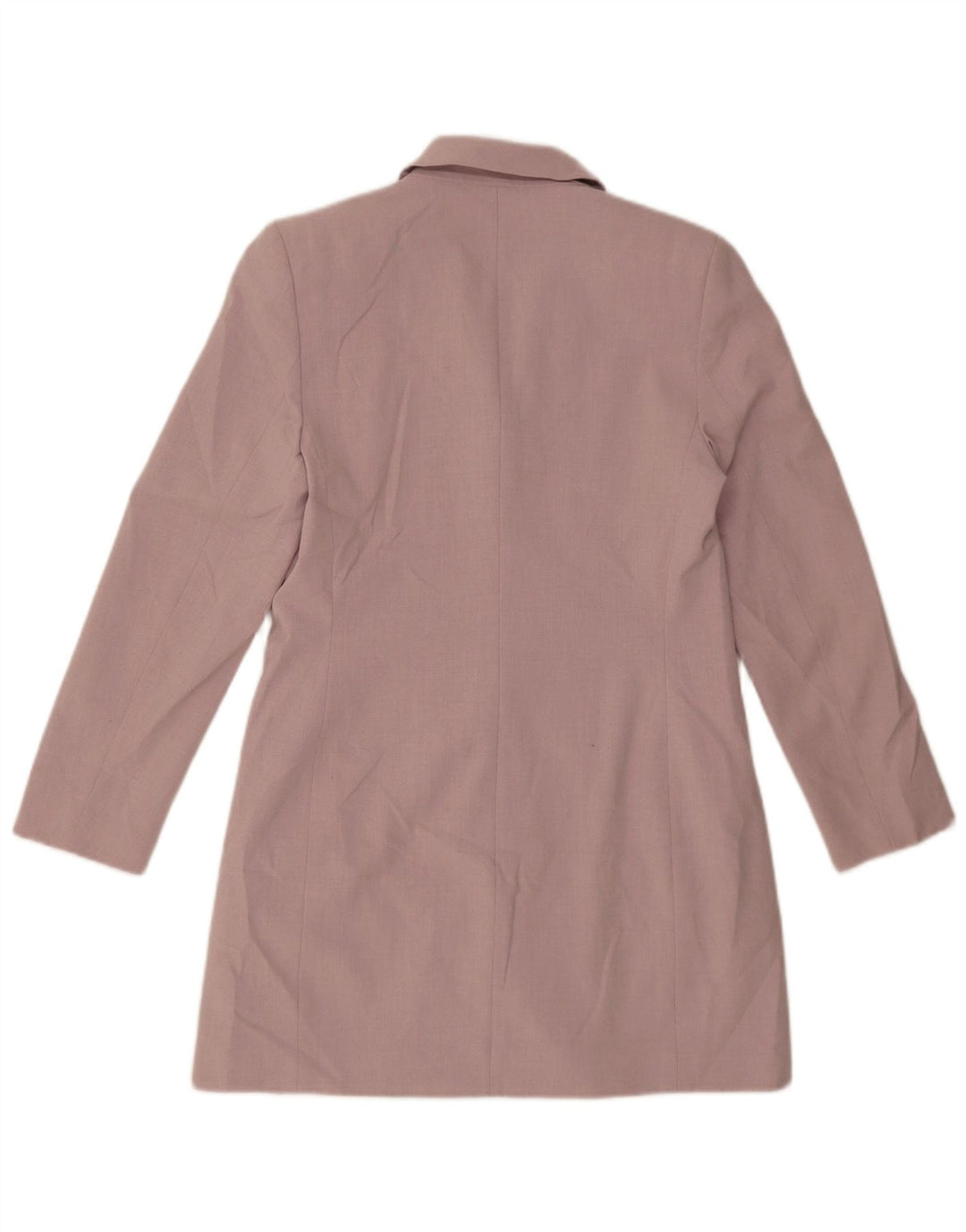 Marks & Spencer Veste blazer longue à 4 boutons pour femme UK 12 Violet moyen