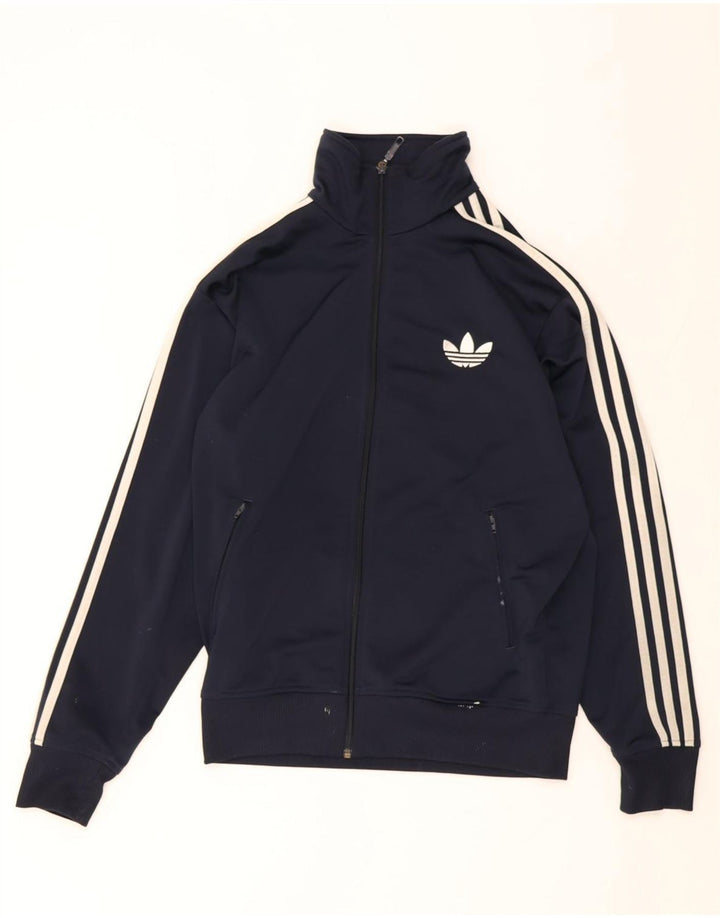 ADIDAS Veste de Survêtement Homme Bleu Marine Moyen Polyester